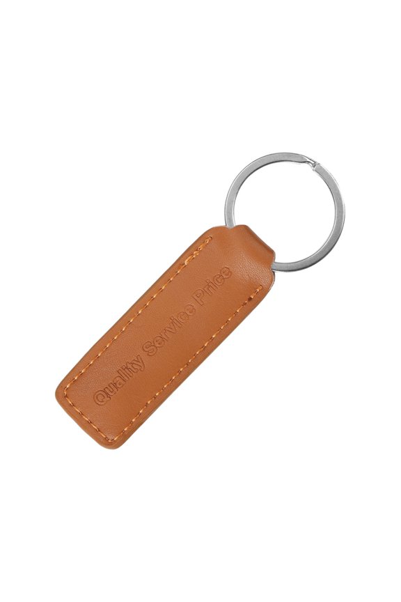 QSP Knife Leather Keychain, 3.75" overall