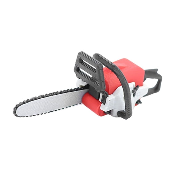 QSTDGVPW 1 12 Scale Mini Chainsaw Model Multicolor PLA Material Dollhouse Accessories for