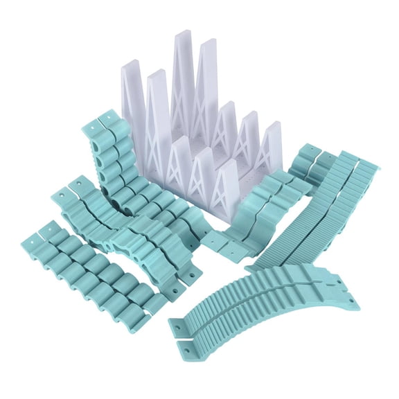 QSTDGVPW 1/18 1/24 1/30 RC Crawler Obstacle Bridge Durability Professional Sturdy Easy to