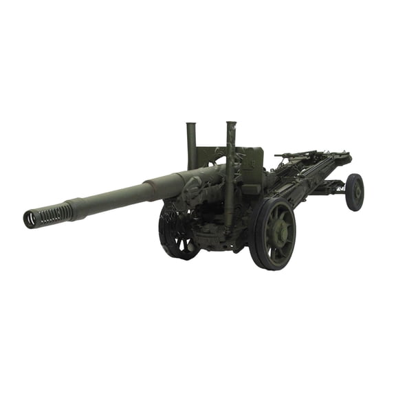 QSTDGVPW 1:25 Soviet Howitzer Paper Model, 3D Puzzle Assembly Model, Desk Decoration for