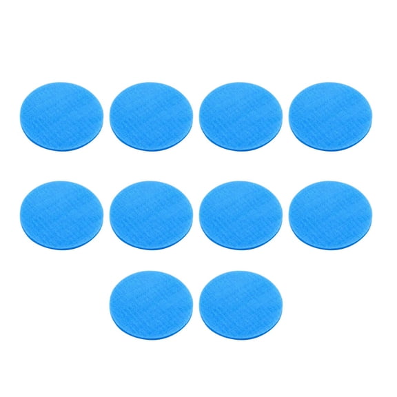 QSTDGVPW 10 Pieces Carpet Spot Markers Spot Marker Sticker Reusable Non Slip Stick to The Blue