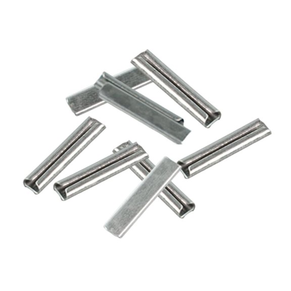 QSTDGVPW 10 Pieces Model Train Rail Joiners Sturdy Rail Setup Accessories Metal Simple to N Scale