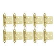 thumbnail image 1 of QSTDGVPW 10 x Cabinet Door Hinges Accessories Quiet Versatile Easy to Install Gold, 1 of 9