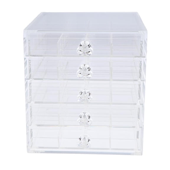 QSTDGVPW 100 Grids Storage Case Box Container for Organizing Nail Glitters Powder Beads
