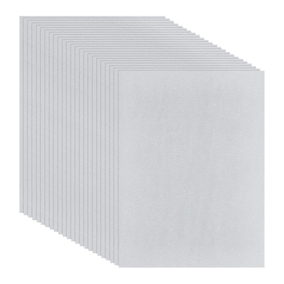 QSTDGVPW 100 Pieces Freezer Paper Sheets Appliqu Versatile Sewing Foundation Papers