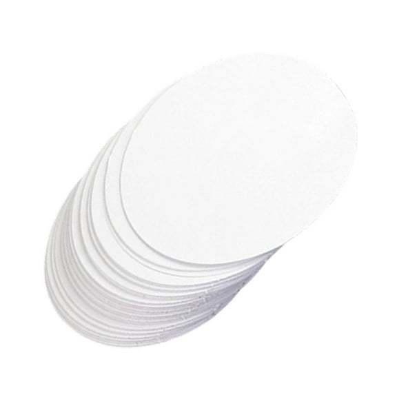 QSTDGVPW 100Pcs Button Blank Papers 86mm DIY Craft Papers for Button Press Machine Home