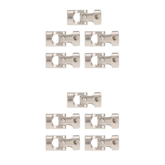 QSTDGVPW 10pc Cardan Joint Universal Coupling for RC Model Car Boat Truck Buggy