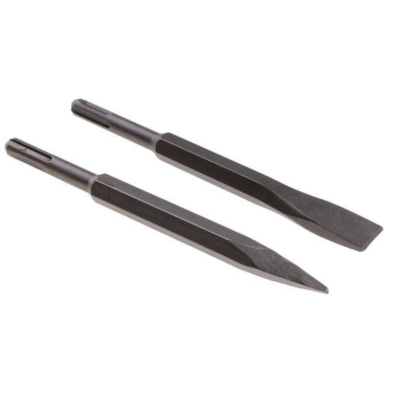 QSTDGVPW 14mm x 150mm Round Shank Point & Flat Rotary Electric Hammer Drill Bit for Woodworking Concrete Wall Rock
