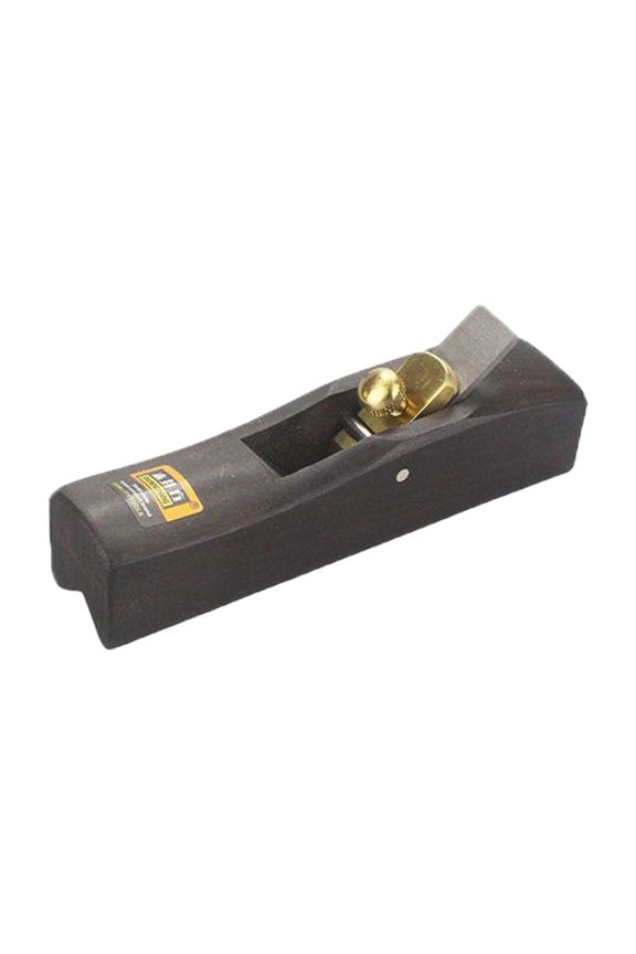 1pc Ebony Mini Hand Planer Arc Bottom Edge Corner Plane Grooving Carpenter Tools