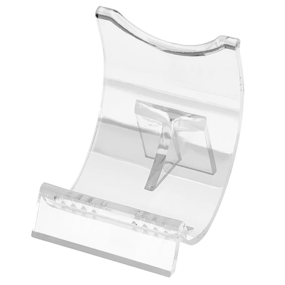 QSTDGVPW 1pcs Lighter Display Stand Clear Acrylic Easel Holder Rack for Lighter Case.