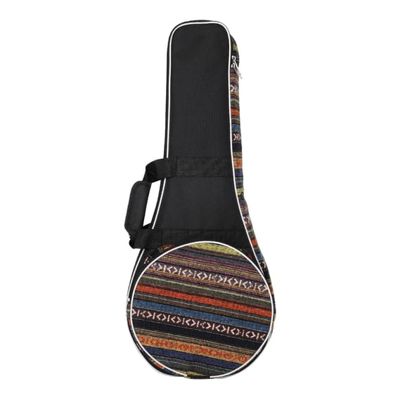 QSTDGVPW 1x New Mandolin Backpack Shoulder Work Bag Oxford Cloth Multicolor 695x275x72mm