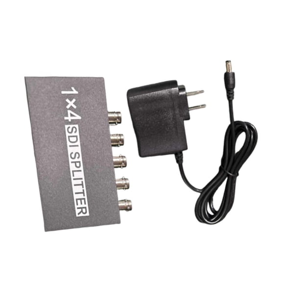 QSTDGVPW 1x4 Signals Premium SDI Splitter SDI Distribution Video Converter for Camera