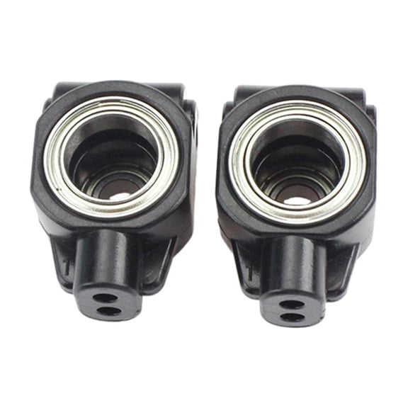 QSTDGVPW 2 Pack of Aluminum Alloy Rear Steering Hub Carrier Spare Parts for Wltoys 104001