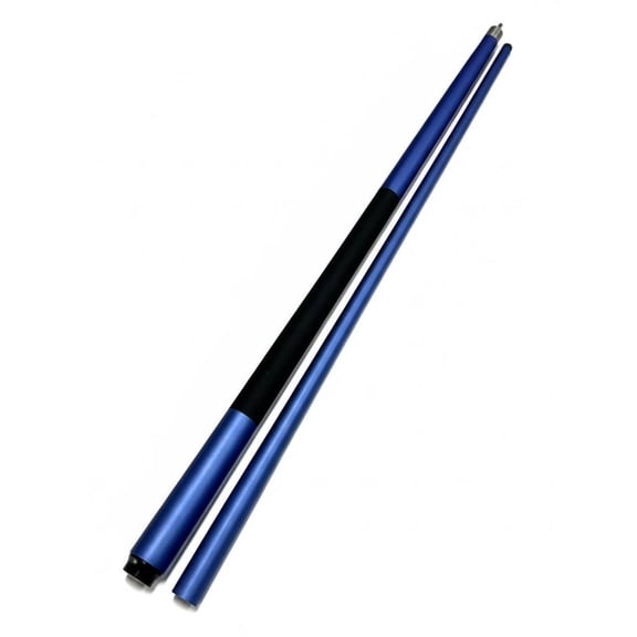 QSTDGVPW 2-Piece Pool Cue Alloy Joint Chinese 8 ball Cue Multi-Layer Tip Fiberglass Billiard for Beginners, Casual Enthusiasts, Game Room