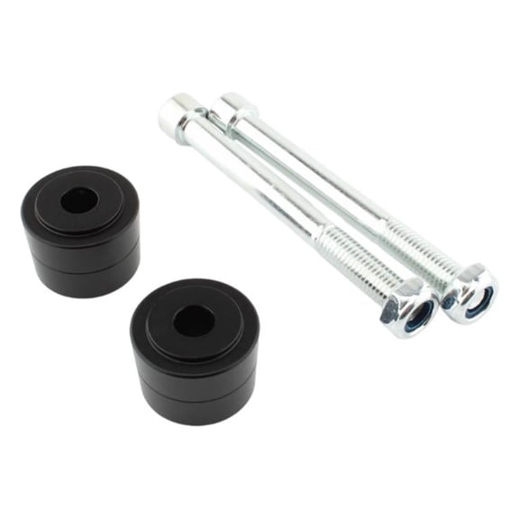 QSTDGVPW 2 Pieces Motorcycle Handlebar Risers 23mm Height for Ducati Monster 821 Black