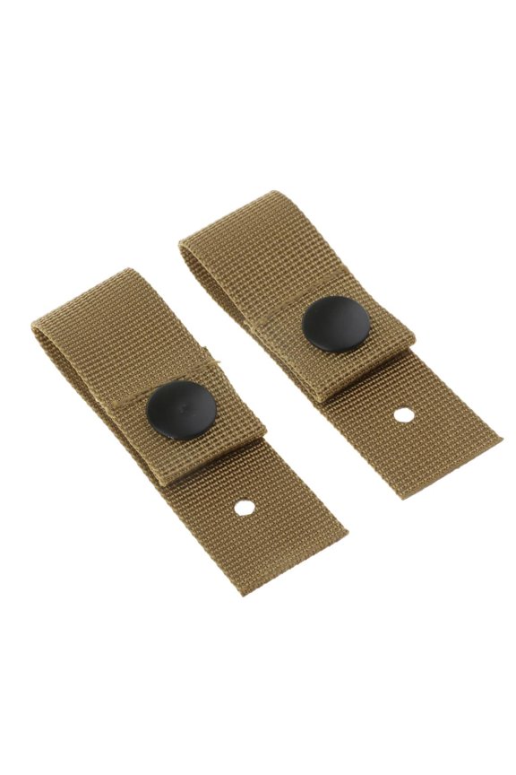 2 Pieces Universal Goggle Retention Straps for MICH M88 ACH SDS PASGT Helmet HOT Brown