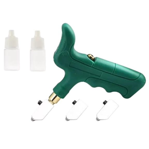 QSTDGVPW 2 in 1 Glass Cutting Tool, Glass Breaking Pliers and Glass Cutter, Glass Cutting Glass Cutter Kit