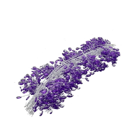 QSTDGVPW 20 Pieces Acrylic Bead Drops Flower Branches for DIY Crafts Gifts Ornament 10