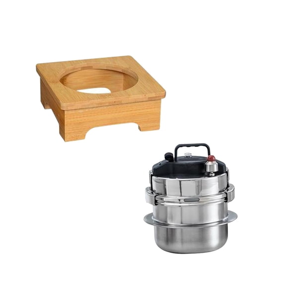 QSTDGVPW 2L Small Pressure Cookers with Wooden