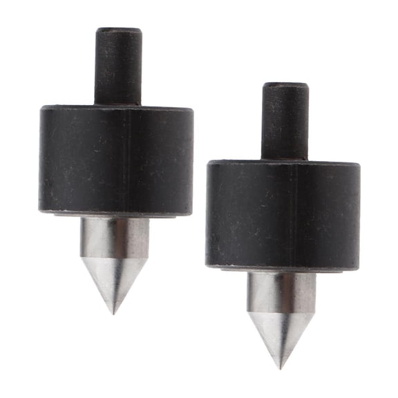 QSTDGVPW 2Pcs 6mm Drill Chuck Adapter Bit Set Press Driver Accessories Round Top