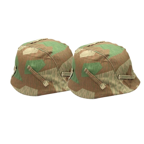QSTDGVPW 2Pcs German M35 M40 M42 Cover Splinter