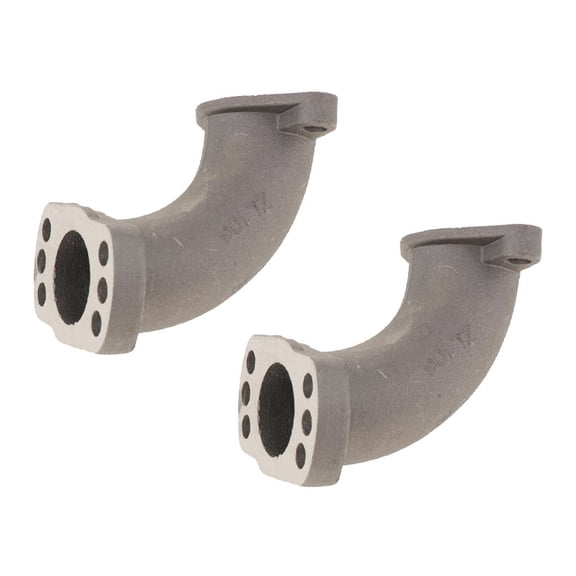 QSTDGVPW 2Pcs Performance Intake Manifold Pipe for 150cc-160cc YX GPX Zongshen Engine