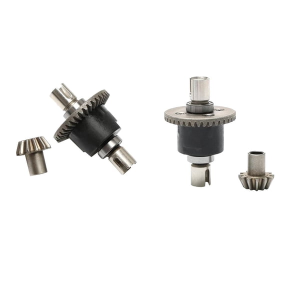 QSTDGVPW 2x 1:14 Metal Differential and Planet Gear for WLTOYS 144001 Buggy DIY Accs
