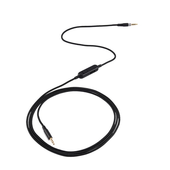 QSTDGVPW 3.5mm Audio AUX Cable Volume Control Detachable with Inline Mute Direct Replaces
