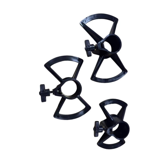 QSTDGVPW 3 Pieces Djembe Stand Parts Easy to Install Drum Rack for Concert Live Stage