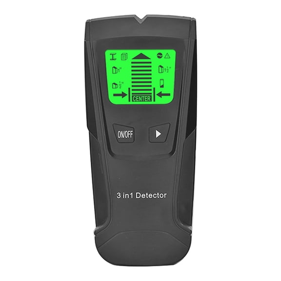 QSTDGVPW 3 in 1 Metal Pipe Detector Stud Walls Wood AC Live Wire Cable Electricity Finder