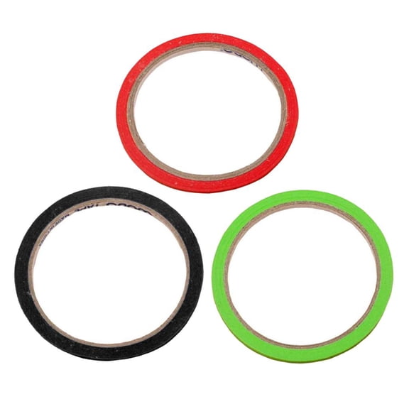 QSTDGVPW 30Pcs Thin Draping Tape 3mm Marking Pattern Cutting Whiteboard Masking Tape