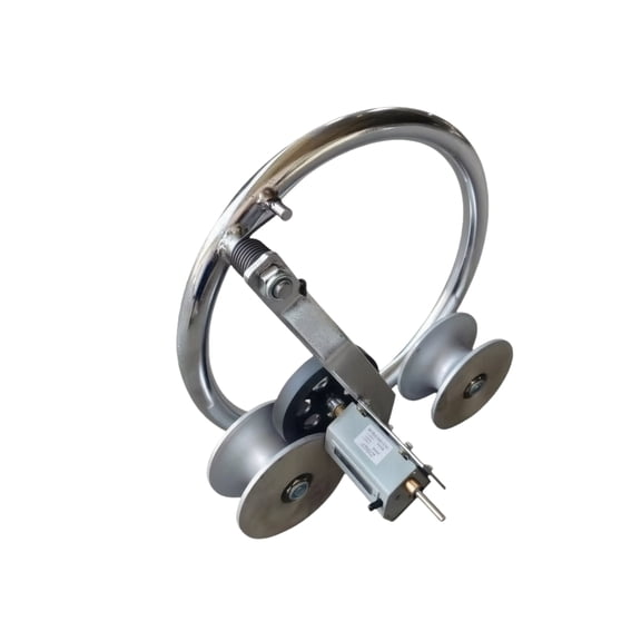 QSTDGVPW 31 33 Cable Length Measuring Device Mechanical Counter Wheel Heavy Duty Metal Frame for Electrical Construction Work