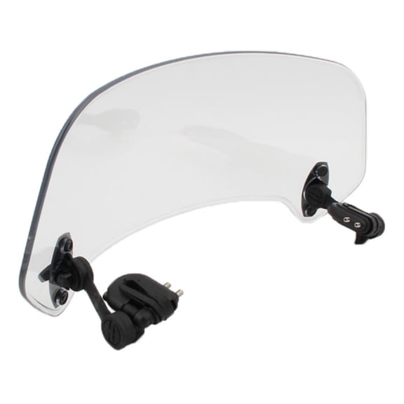 QSTDGVPW 360mm Motorcycle Scooter Windshield Windscreen Scratch Resistant Wind Deflector