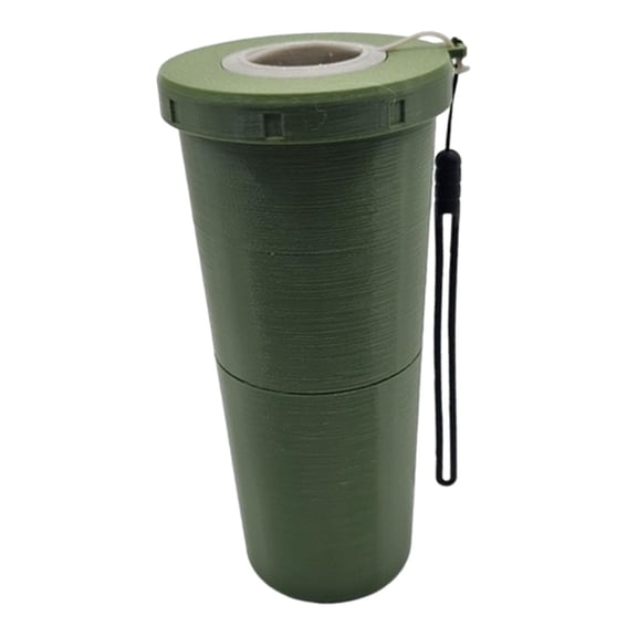 QSTDGVPW 3D Printed Sunflower Seeding Spit Cup Durable Multifunctional Organizer Portable Green