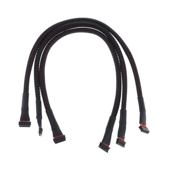 QSTDGVPW 3pcs Brushless Motor Sensor Wire Cable 250mm for 1/10 RC Car Buggy Model Toy