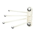 thumbnail image 1 of QSTDGVPW 4 Arm Towel Bar Bath Rotating Arm Home Wall Mount Washroom Swivel Towel Rack argent, 1 of 9