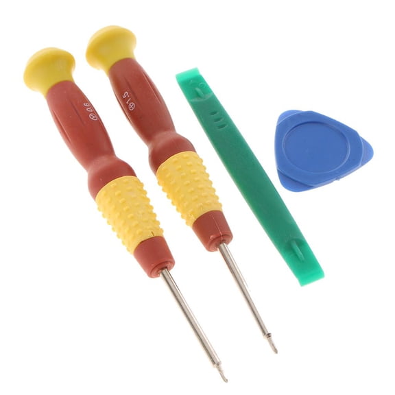 QSTDGVPW 4 in 1 Opening Kit Precision Security Tri-Wing Cross Screwdriver Set with Prying