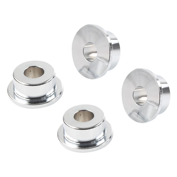 QSTDGVPW 4Pcs Handlebar Riser Bushings Replaces for Harley Sportster 1973 - 2017 Sliver