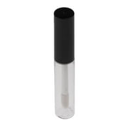QSTDGVPW 4pcs 4ML Mini Empty Clear Lip Gloss Tubes Lip Balm Bottle Container Bottles
