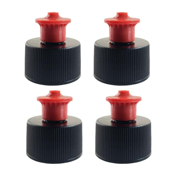 QSTDGVPW 4x Bottle Pull Top Caps 2.8cm Car Wax Dispenser Lid for Automotive Care Home