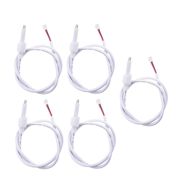 QSTDGVPW 5 Pieces TDS Conductivity Test Pen Water Quality Detection Probe White