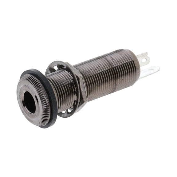QSTDGVPW 6.35mm 1/4 Inch Endpin Jack Socket Plug for Electric Guitar Bass Parts Accessory