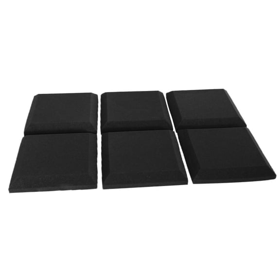 QSTDGVPW 6 Pieces Environmentally Polyurethane Foam Soundproofing Foam For Musical Lovers