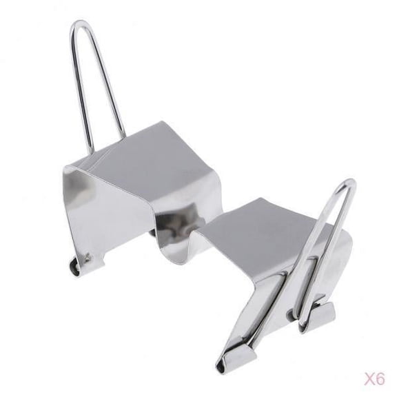 QSTDGVPW 6x Heavy Duty Wet Canvas Clip Carriers Hold 2 Canvas Face to Face Art Supply