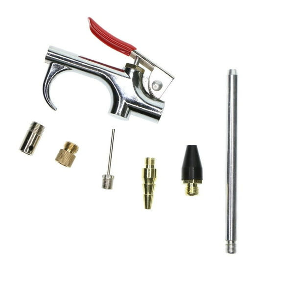 QSTDGVPW 7Piece Air Blow Kit Air Compressor Nozzle Tip Inflation Blower Air UpTip