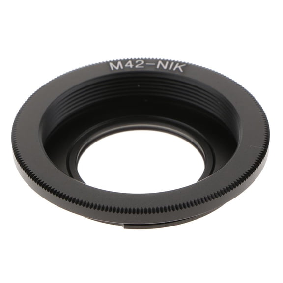 QSTDGVPW Adapter Ring for M42 Screw Lens to for for for AI F Mount Cameras D750 D810A D5