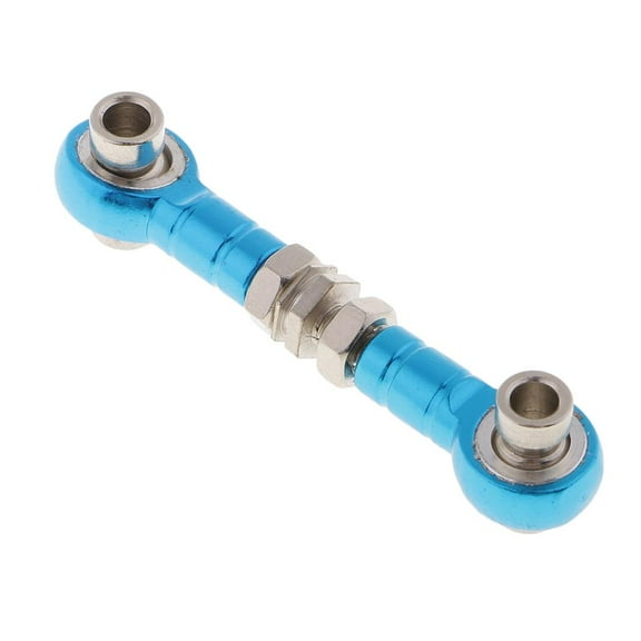 QSTDGVPW Adjustable Servo Linkage Pulling Steering Rods Arms 33-43mm for RC Hobby Car