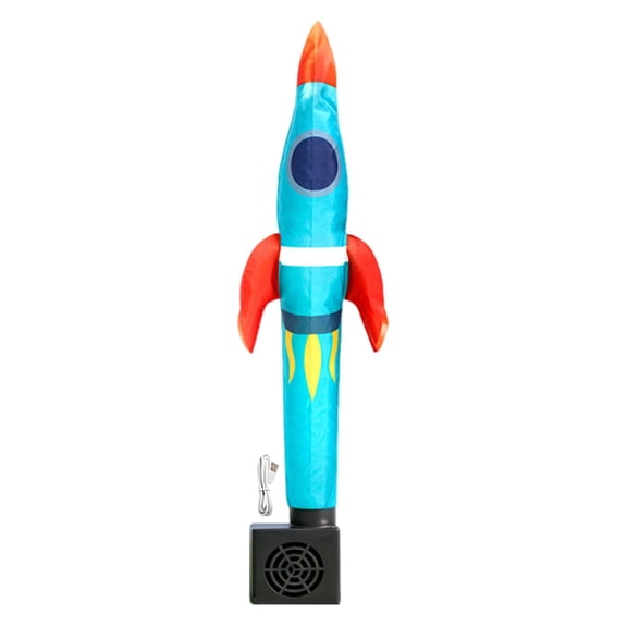 QSTDGVPW Air Inflatable Waving Set Waving Dancing Tube Guy Sturdy Gifts with Blower Photo Rockets