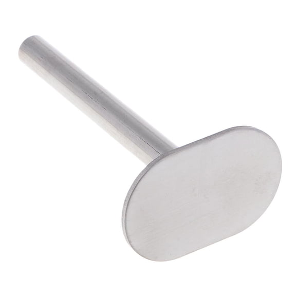QSTDGVPW Aluminium Pressing Stamp for DIY Cookies Biscuits Cakes, Kitchen Tools, 2 Sizes Oval