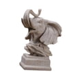 thumbnail image 1 of QSTDGVPW Animal Sculpture Anniversary Gift Ornament for Living Room Bedroom Bookshelf Elephant, 1 of 9
